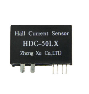 Sensore di corrente dell'effetto Hall HDC-50LX Uscita per il montaggio di PCB Ampia gamma di temperature da -40°C a 85°C