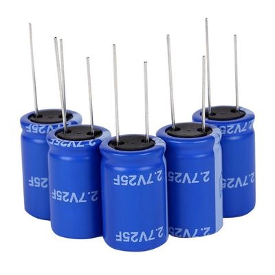 Il supercapacitor 1000F di uso generale 2,7 la V 25F prova disponibile