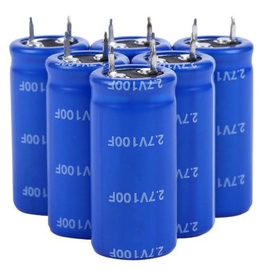 Lungo cicli le buone caratteristiche ultrabasse della temperatura di vita 100f 2,7 la V Supercapacitor