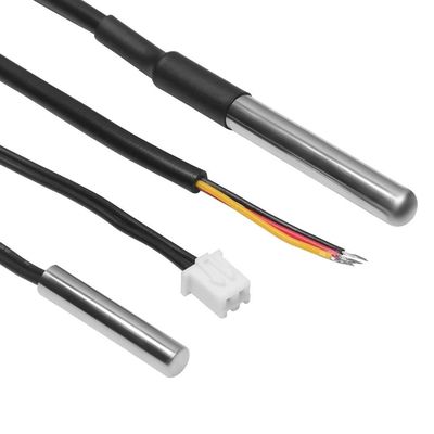 Sonda impermeabile del sensore di temperatura di lunghezza DS18B20 10K 1% B3950 Digital dell'OEM