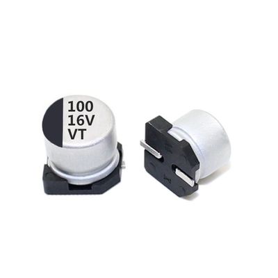 capacità molto grande elettrolitica di alluminio del condensatore di 100uf 16v per volume unitario