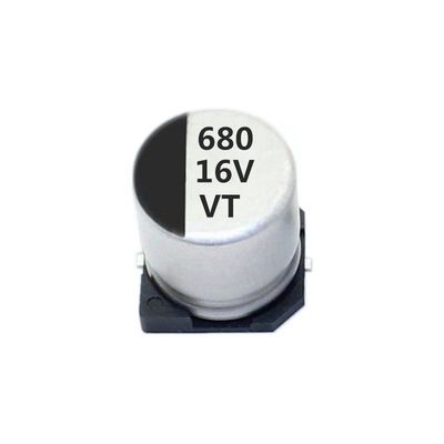 Buona prestazione elettrica di alluminio elettrolitica del condensatore 680uf 16v