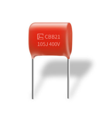 CBB21 105J 400V P15MM ha metallizzato resistenza all'umidità dei condensatori del polipropilene la buona