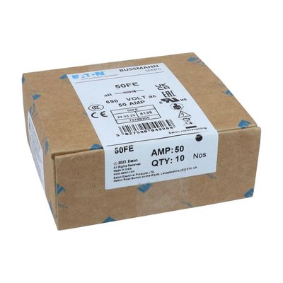 Eaton Bussmann serie High Speed British Standard BS88 Fuse 50FE