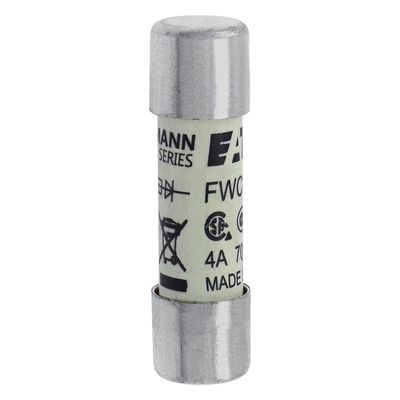 Eccellente capacità di ciclismo e prestazioni Cramic Fuse Eaton Bussmann 10 X 38 mm Ferrule Fuse FWC-4A10F