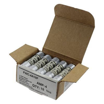 Eccellente capacità di ciclismo e prestazioni Cramic Fuse Eaton Bussmann 10 X 38 mm Ferrule Fuse FWC-4A10F