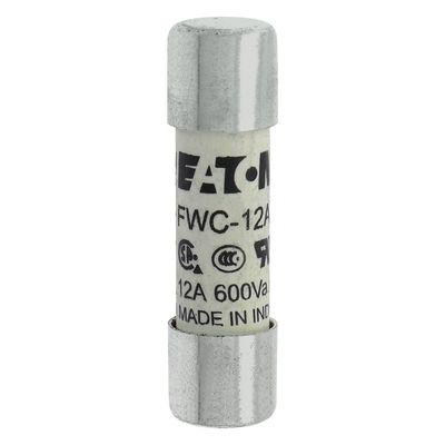 Eccellente capacità di ciclismo e prestazioni Cramic Fuse Eaton Bussmann 10 X 38 mm Ferrule Fuse FWC-12A10F