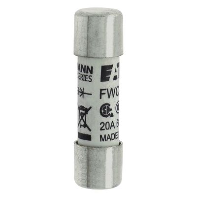 Eccellente capacità di ciclismo e prestazioni Cramic Fuse Eaton Bussmann 10 X 38 mm Ferrule Fuse FWC-20A10F