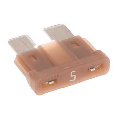Fusibili per autoveicoli a lamina di piccole dimensioni (Littelfuse 2A Mini Blade Car Fuses) marrone 32V Dc Mfr Parte n. 0287005.PXCN