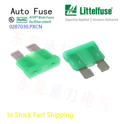 Mini Littelfuse 40A Red Auto Blade Fuse 32V Dc Mfr. Parte n. 02870040.PXCN
