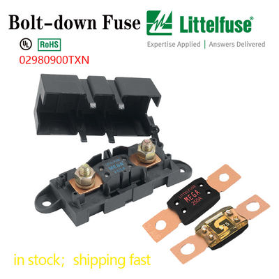Littelfuse 0298200 Bolt Down Auto Fuse 200A Time Delay 32V 298 Serie, MEGA