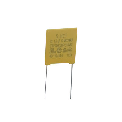X2 Condensatore di sicurezza 1.5UF/275VAC P22.5MM e tolleranza di capacità garantita del ±20% per le prestazioni