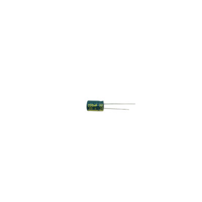 220UF 25V condensatore elettrolitico in alluminio per alimentazione di dispositivi elettronici