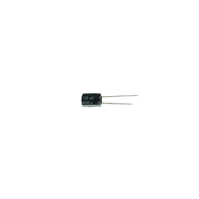 Condensatore elettrolitico in alluminio 10uf 400v ad alta frequenza per efficienza costante