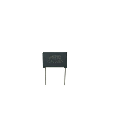 MMKP82 Resonance Plastic Shell Double-Sided Metallized Polypropylene Film Capacitor In Circuito di Impulso ad Alta Tensione ad Alta Frequenza 154J630V P15MM