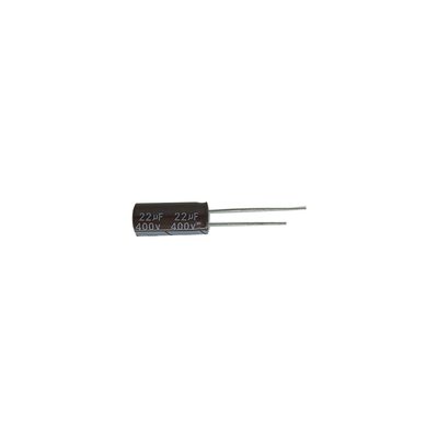 Condensatore elettrolitico in alluminio 22UF 400V per settore automobilistico -40°C a 105°C