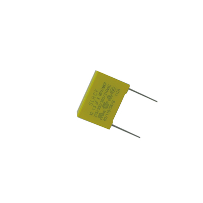 -40°C a 85°C Intervallo di temperatura operativa Condensatore di sicurezza X2 1.5UF 275V 000MΩ Resistenza di isolamento Lunghezza del filo di piombo 15 mm, Conforme alle normative di sicurezza del caricabatterie.