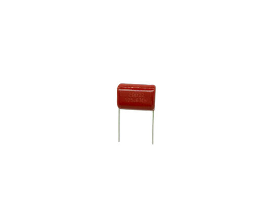 Capacitore metallizzato a pellicola di polipropilene CBB22 125J630V P15MM Applicato a pompe d'acqua e compressori d'aria